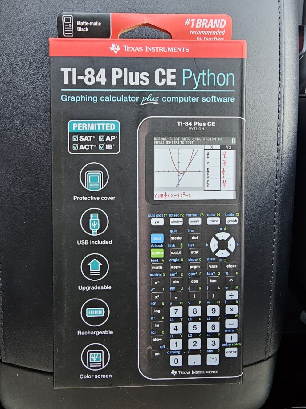 NEW Texas Instruments TI-84 Plus CE Python Graphing Calculator - Color Screen